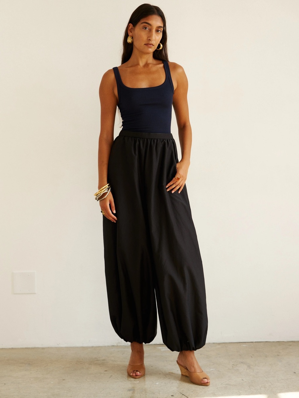 Jamie Haller The Balloon Pant in Black - Size S
